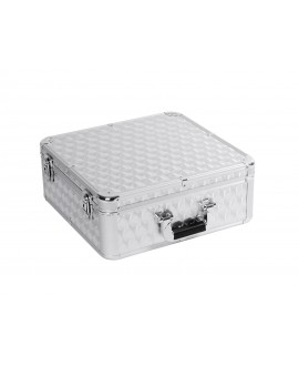 Roadinger CD-Case ALU poliert 100 CDs Verschiedene Cases