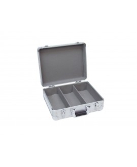 Roadinger CD-Case ALU Digital-Booking abgerundet sil Verschiedene Cases