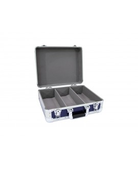 Roadinger CD Case ALU digital booking rounded blue Other Cases