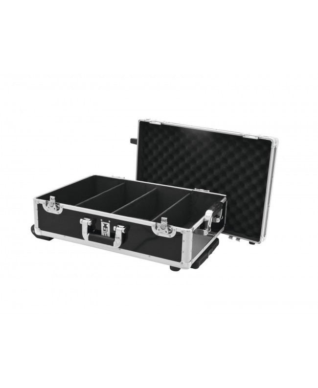 Roadinger CD Case black 120 CDs with Trolley Other Cases
