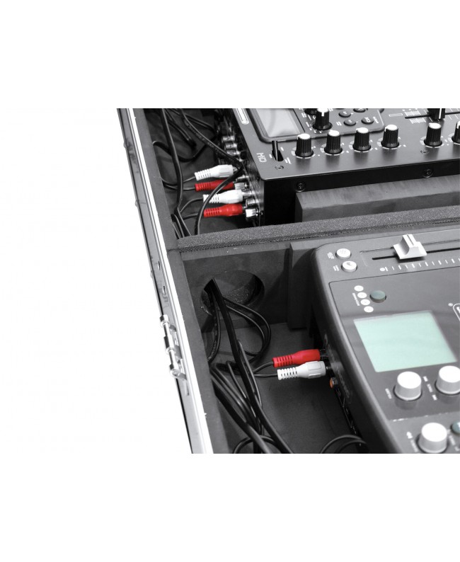 Roadinger Universal-Konsole DIGI-1 2xCD/1xM-10 sw Konsolen-Cases