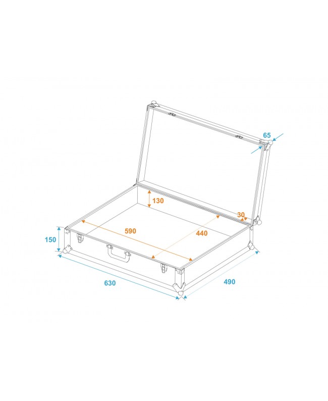 Roadinger Universal Case Pick 62x47x19cm Other Cases