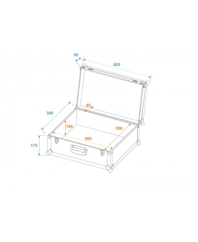 Roadinger Custodia universale Tour Lock Pro nero Custodie vari