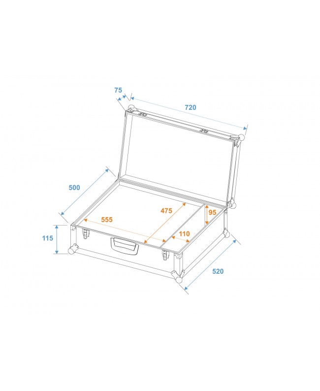 Roadinger Custodia universale K-2 Custodie vari