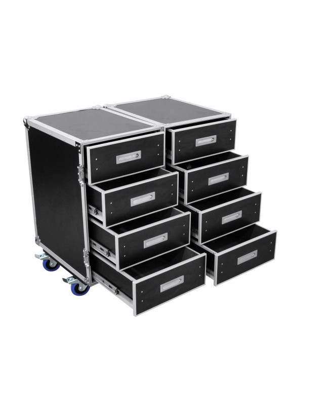 Roadinger DD-2 Universal-Roadie-Case Double Drawer Verschiedene Cases