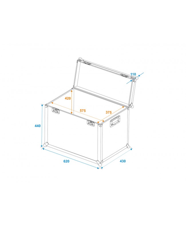 Roadinger UC-645 Universal Transport Case Other Cases