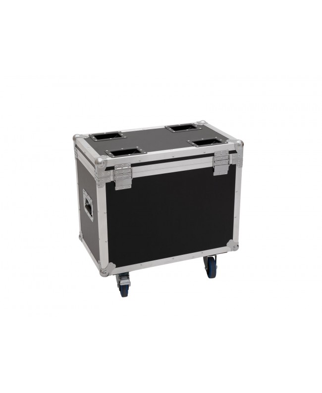 Roadinger Flightcase 2x TMH-H380 con ruote Custodie per moving light