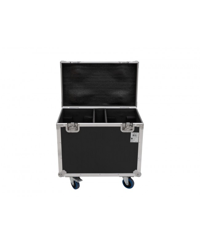 Roadinger Flightcase 2x TMH-H380 with wheels Cases for moving lights
