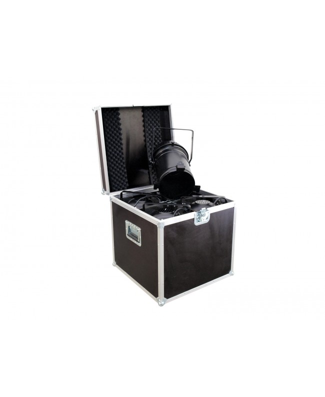 Roadinger Flightcase 4x PAR-64 Spot lang Scheinwerfer-Cases