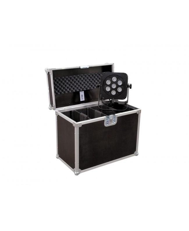 Roadinger Flightcase 4x SLS Size M Cases for spotlights