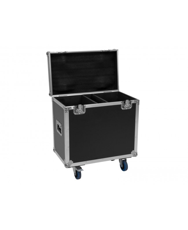 Roadinger Flightcase 2x IP TMH-H420 con ruote Custodie per moving light