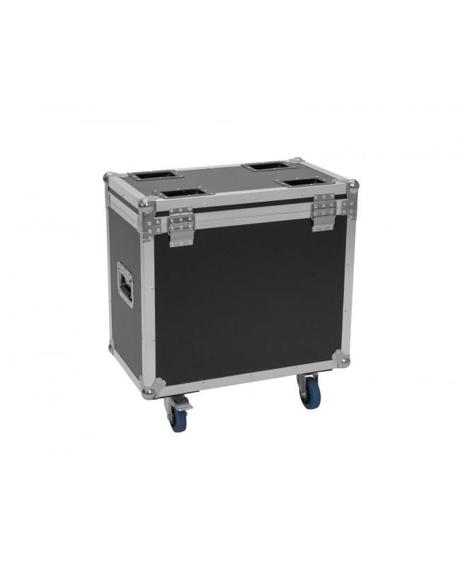 Roadinger Flightcase 2x IP TMH-H420 con ruote Custodie per moving light