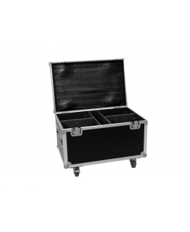 Roadinger Flightcase 4x TMH-X4 Cases for moving lights