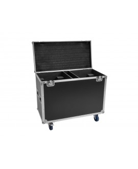 Roadinger Flightcase 2x IP TMH-H760 con ruote Custodie per moving light