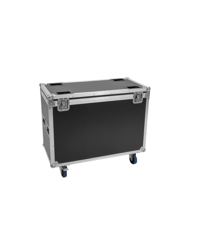 Roadinger Flightcase 2x IP TMH-H760 with wheels Cases for moving lights