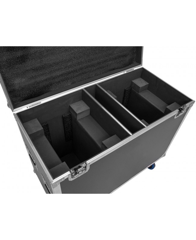 Roadinger Flightcase 2x IP TMH-H760 con ruote Custodie per moving light