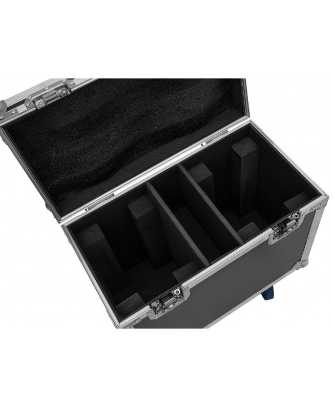 Roadinger Flightcase 2x TMH-B120 con ruote Custodie per moving light