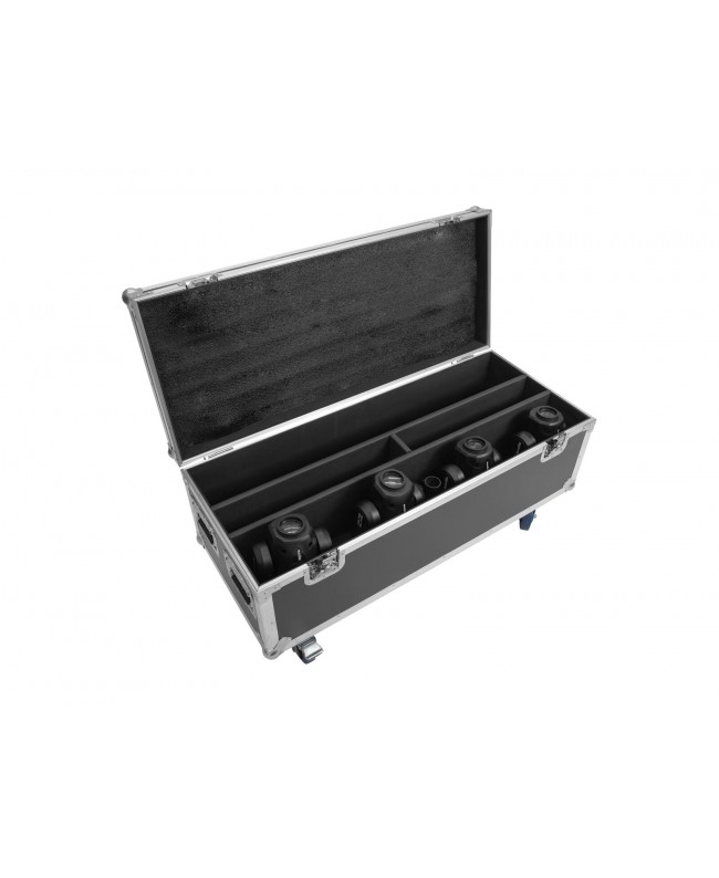 Roadinger Flightcase 2x LED TMH Bar-S120 con ruote Custodie per moving light