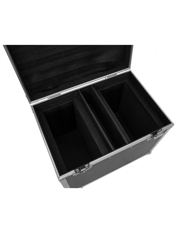 Roadinger Flightcase 2x TMH-W555 Cases for moving lights