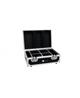 Roadinger Flightcase 4x AKKU TL-3 Trusslight QuickDMX mit Ladefunktion Scheinwerfer-Cases