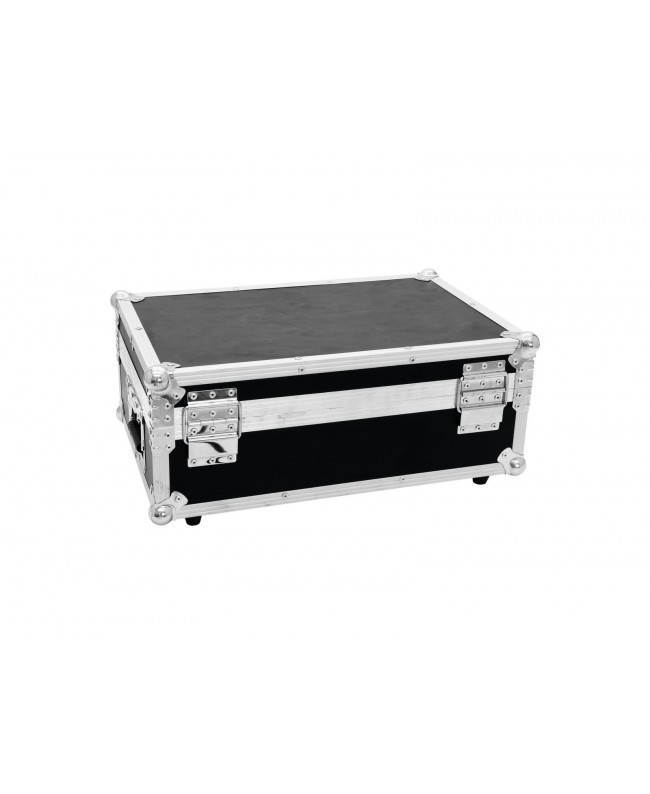Roadinger Flightcase 4x AKKU TL-3 Trusslight QuickDMX with charging function Cases for spotlights