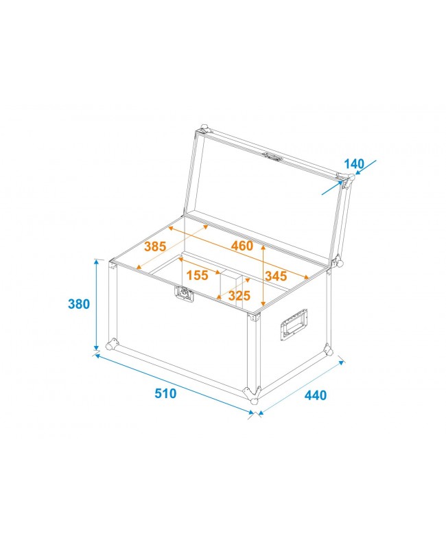 Antari FX-4 Flightcase Nebelmaschinen-Cases