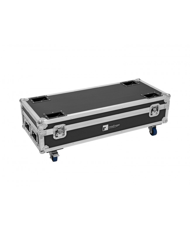 Roadinger Flightcase 8x AKKU IP UP-4 QuickDMX mit Ladefunktion Scheinwerfer-Cases