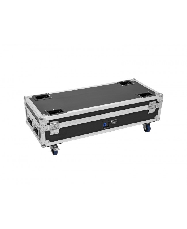 Roadinger Flightcase 8x AKKU IP UP-4 QuickDMX mit Ladefunktion Scheinwerfer-Cases