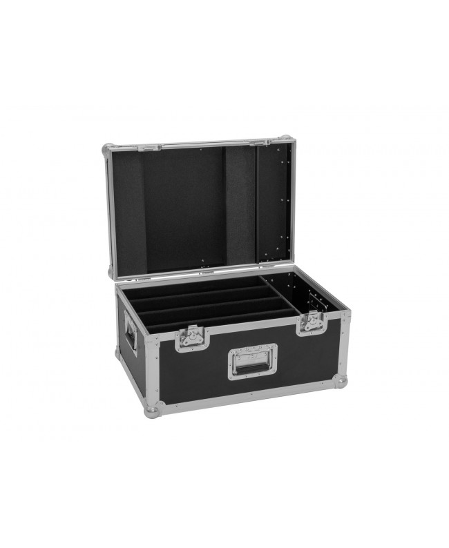 Roadinger Flightcase 4x LED Super Strobo Custodie per proiettori