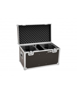 Roadinger Flightcase 2x LED TMH-X4 Custodie per proiettori