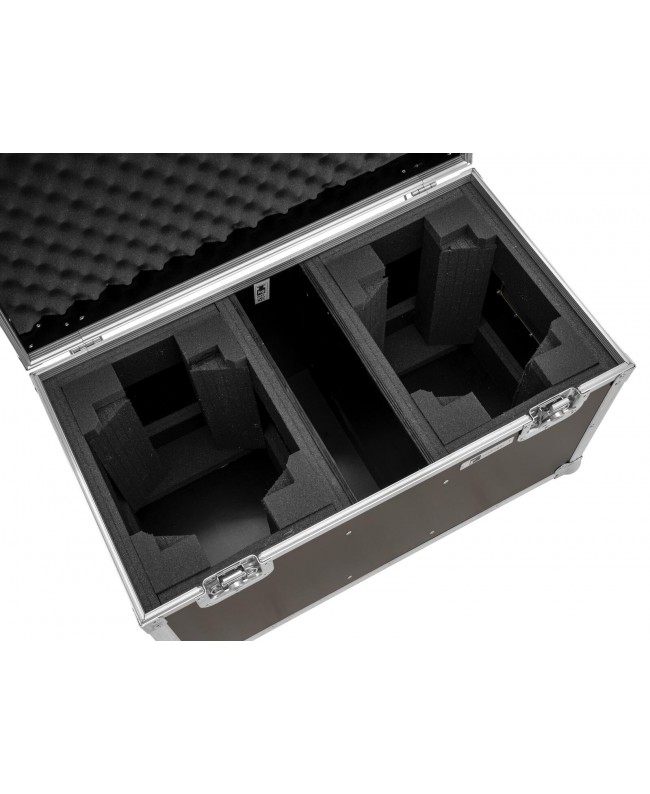 Roadinger Flightcase 2x LED TMH-X4 Scheinwerfer-Cases