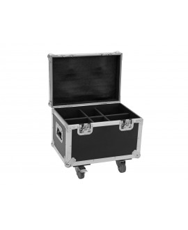 Roadinger Flightcase 4x LED TMH-13/17/S30/W36 mit Rollen Movinglight-Cases