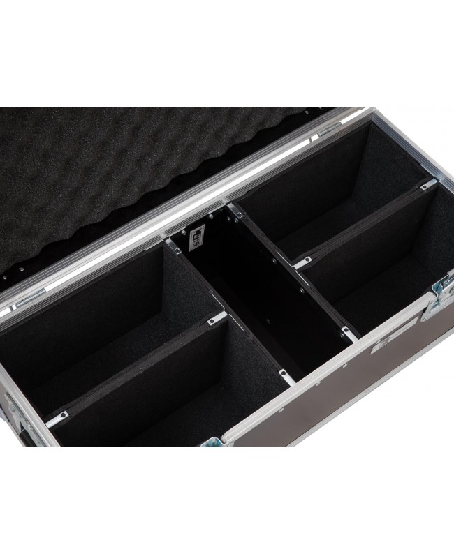Roadinger Flightcase 4 x LED CBB-2 COB Bar Cases for spotlights