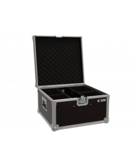 Roadinger Flightcase 4x LED IP PAR 3x8W QCL/3x9W SCL Custodie per proiettori