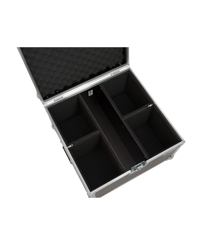 Roadinger Flightcase 4x LED IP PAR 3x8W QCL/3x9W SCL Scheinwerfer-Cases