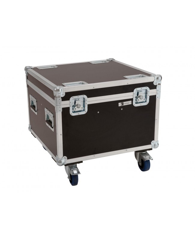 Roadinger Flightcase 4x LED Theatre COB 100 Serie mit Rollen Scheinwerfer-Cases