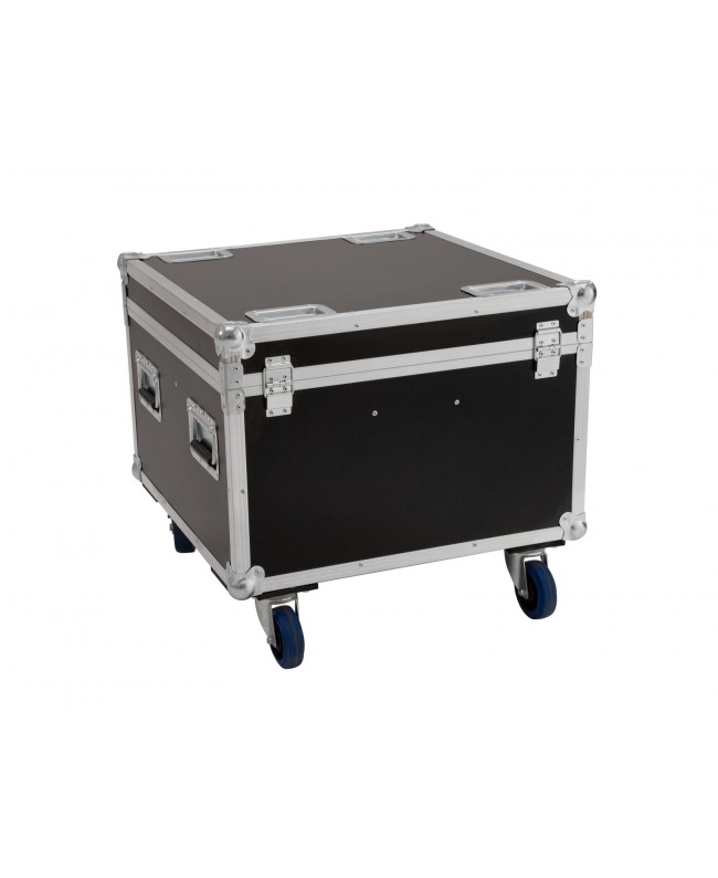 Roadinger Flightcase 4x Teatro LED COB serie 100 con ruote Custodie per proiettori