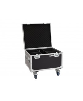 Roadinger Flightcase 4x LED IP PAR 7x8W QCL/7x9W SCL with wheels Cases for spotlights