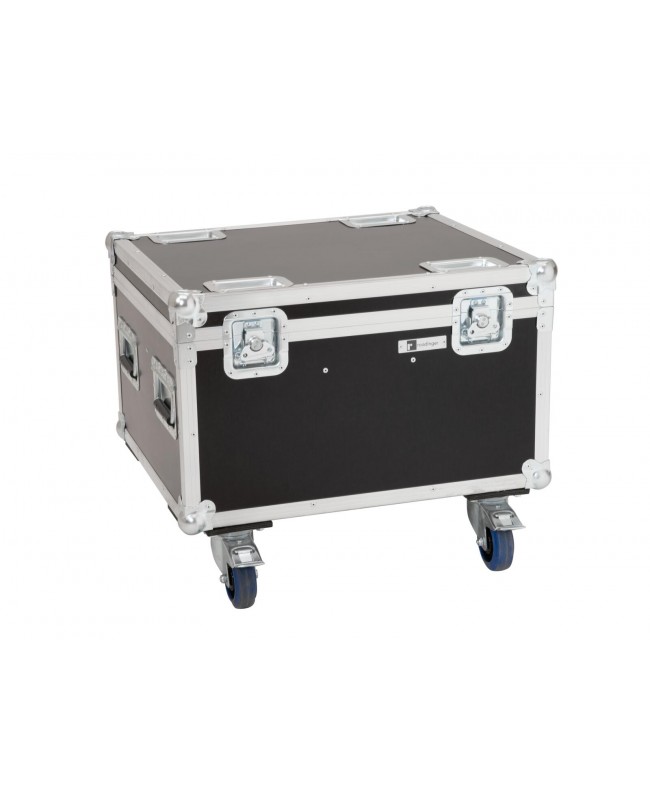 Roadinger Flightcase 4x LED IP PAR 7x8W QCL/7x9W SCL con ruote Custodie per proiettori