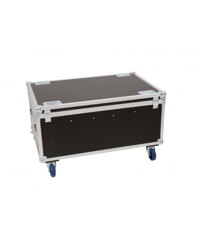 Roadinger Flightcase 8x LED IP PAR 12x8W QCL/12x9 SQL Spot con ruote Custodie per proiettori