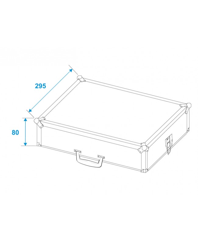 Roadinger Flightcase Easy Show Custodie per console