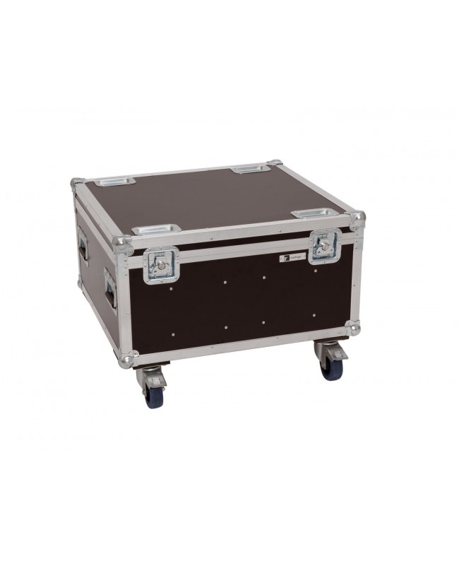 Roadinger Flightcase 4x LED PLL-480 with wheels Cases for spotlights