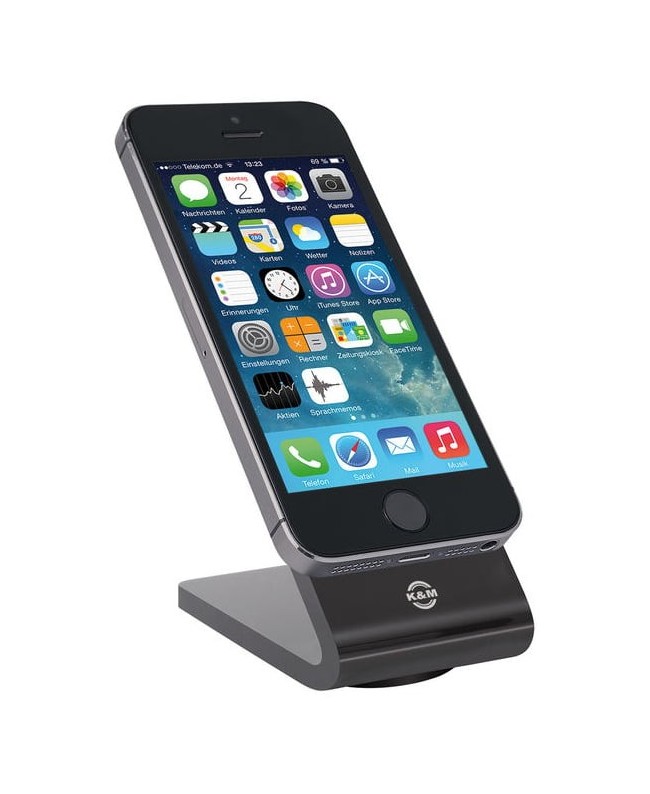 K&M 19850 Smartphone stand - black Smartphone Supports