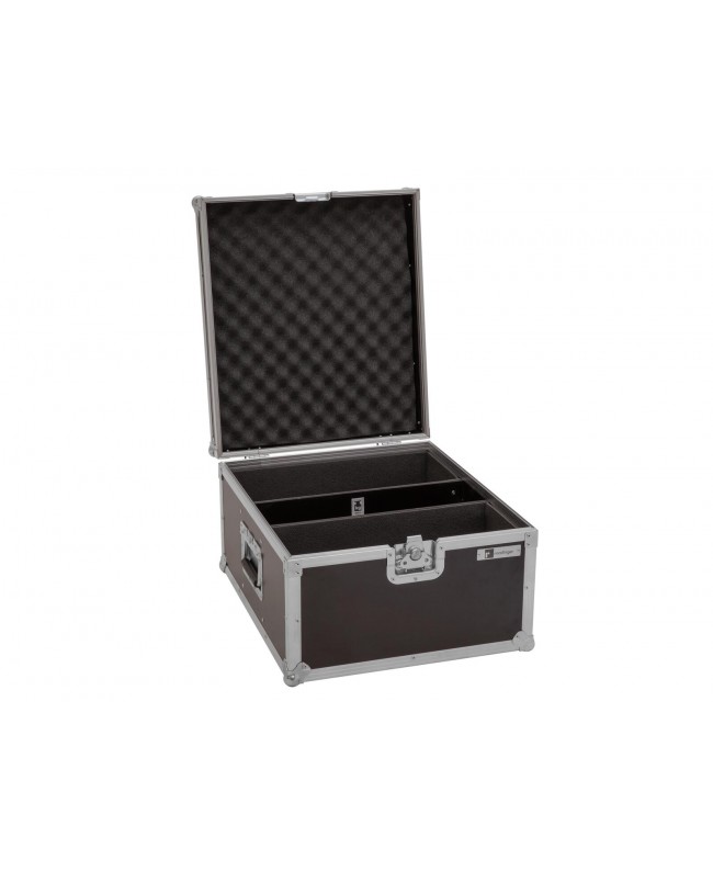 Roadinger Flightcase 2x Audience Blinder 2x100W LED COB CW/WW Custodie per proiettori