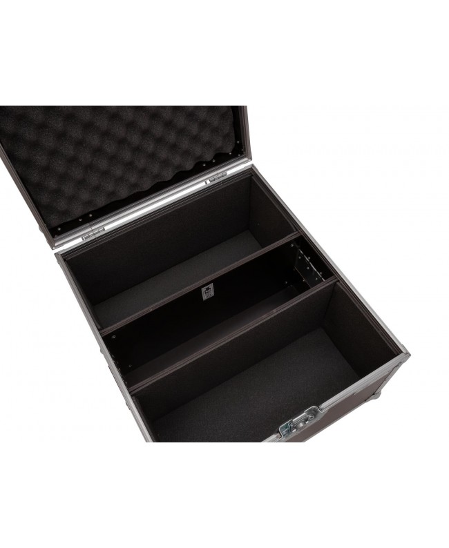 Roadinger Flightcase 2x Audience Blinder 2x100W LED COB CW/WW Custodie per proiettori