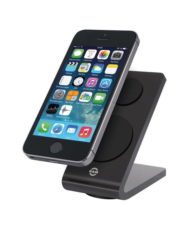 K&M 19850 Smartphone stand - black Smartphone Supports