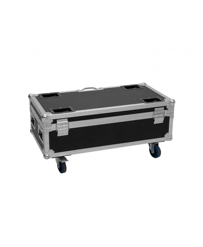 Roadinger Flightcase 6x AKKU IP UP-4 Plus HCL Spot WDMX with charging function Cases for spotlights