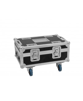 Roadinger Flightcase BAS-1 8x SILENT PAR 6 QCL FLOOR Custodie per proiettori
