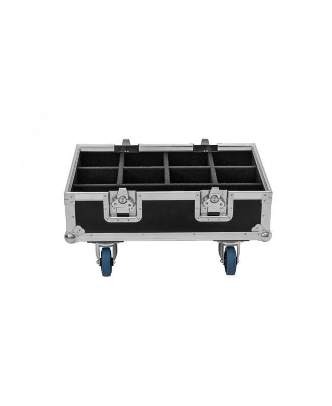 Roadinger Flightcase BAS-1 8x SILENT PAR 6 QCL FLOOR Scheinwerfer-Cases