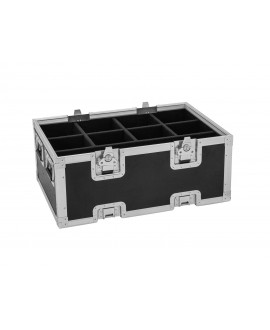 Roadinger Flightcase Extension 8x SILENT PAR 6 QCL FLOOR for BAS-1 Cases for spotlights